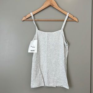 Djerf Avenue Daily Tank Top Grey Melange M - NEW